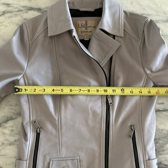 Wilson’s Leather Moto Jacket XS - Picture 7 of 14